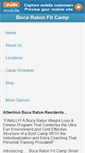 Mobile Screenshot of bocaratonfitcamp.com